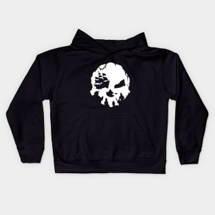 pirate skull (seas of thieves) Kids Hoodie